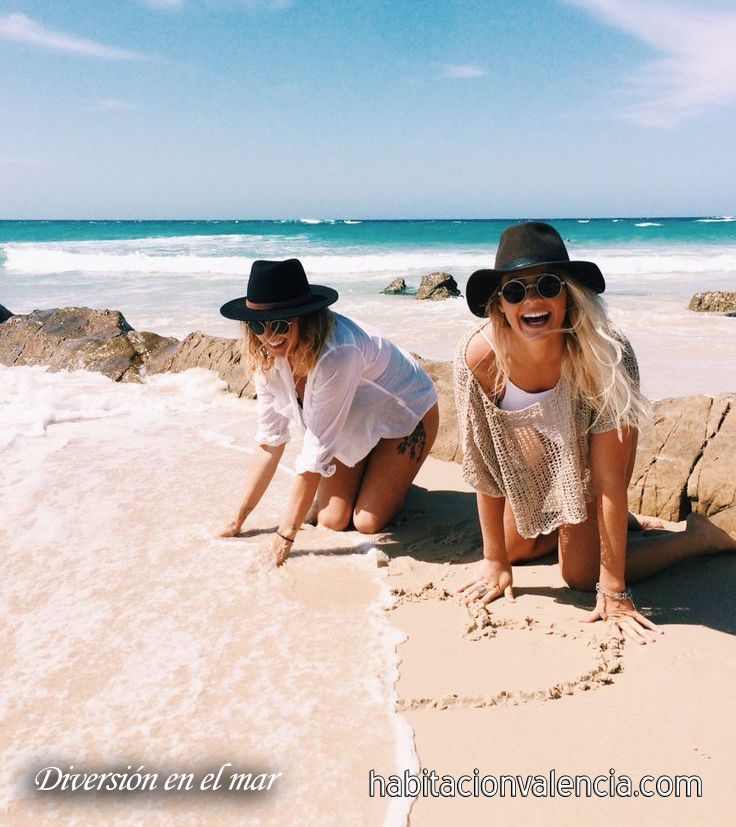 Justo Diversión en el mar